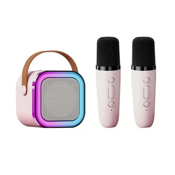 مكبر صوت لاسلكي صغير يعمل بتقنية البلوتوث Mini microphone audio Karaoke sans fil Bluetooth extérieur Haut-parleur K12